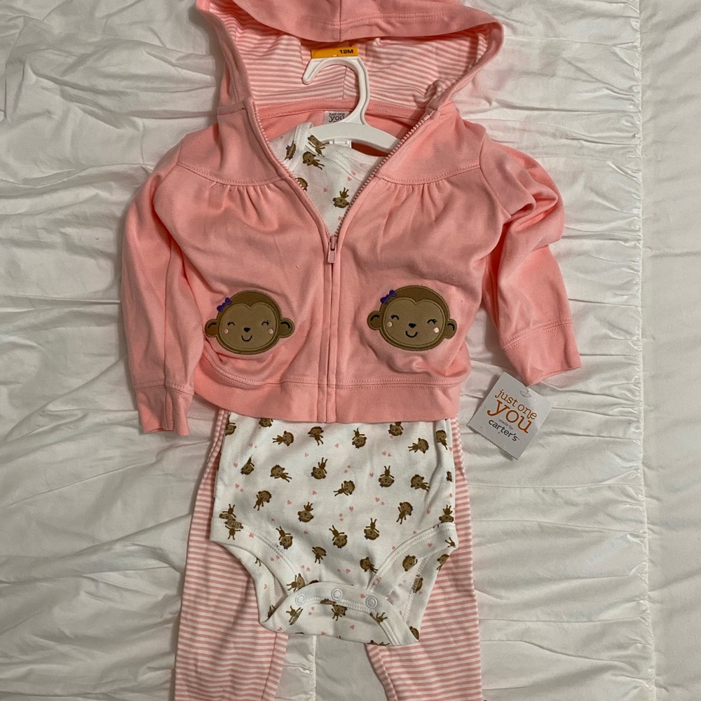 Little girls monkey outfit